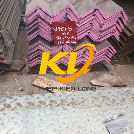 THÉP HÌNH GÓC V75X75X8MM/8LI